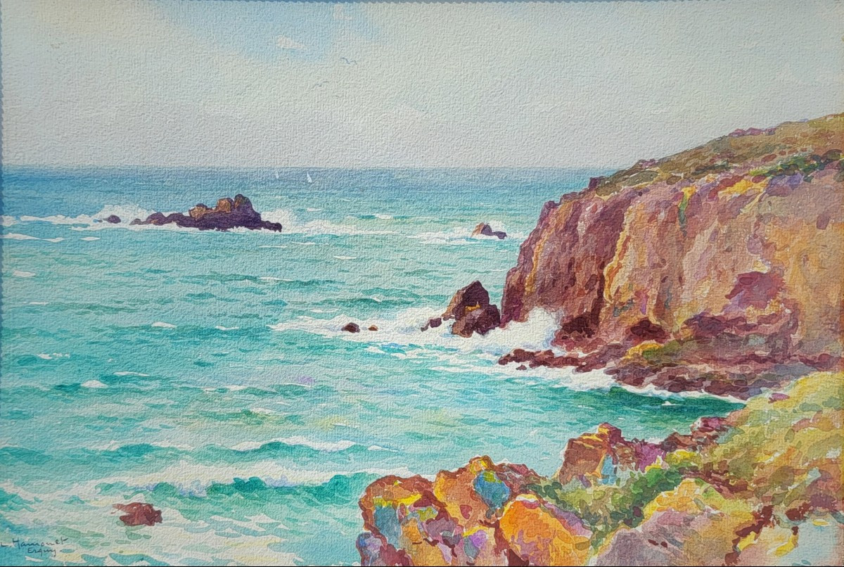 The Erquy Coast Léon Hamonet (1877-1953)