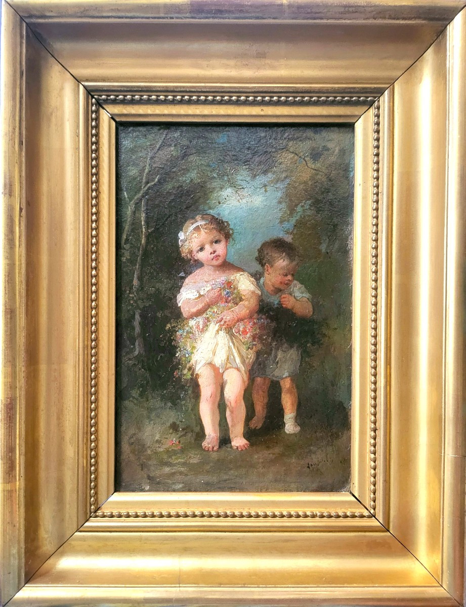 Cueillir l'innocence au détour d'un chemin-François-Louis Lanfant de Metz (1814-1892)
