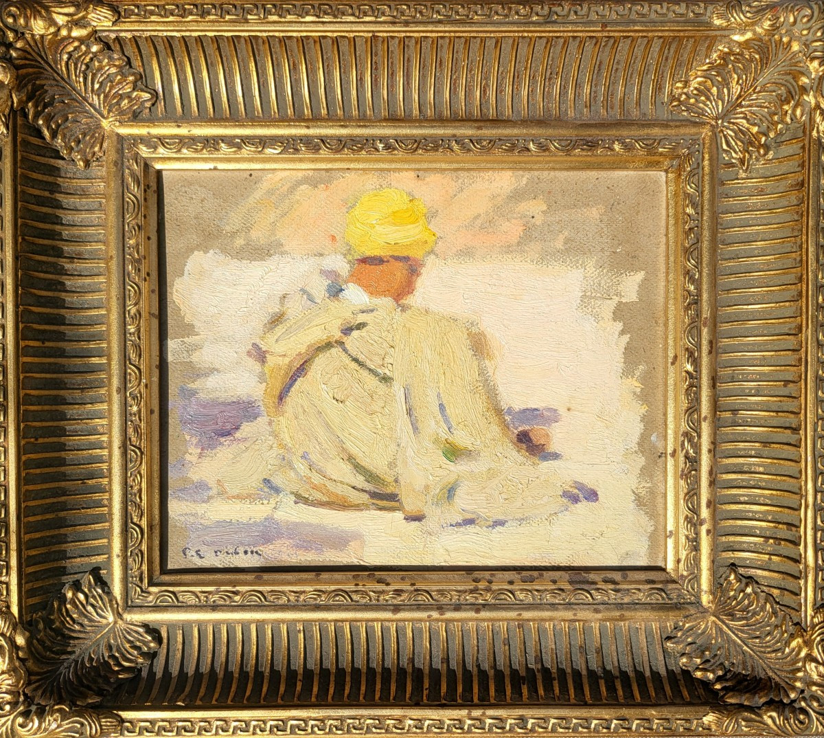  Le jeune au chèche-Paul Elie DUBOIS (1886-1949)-photo-1