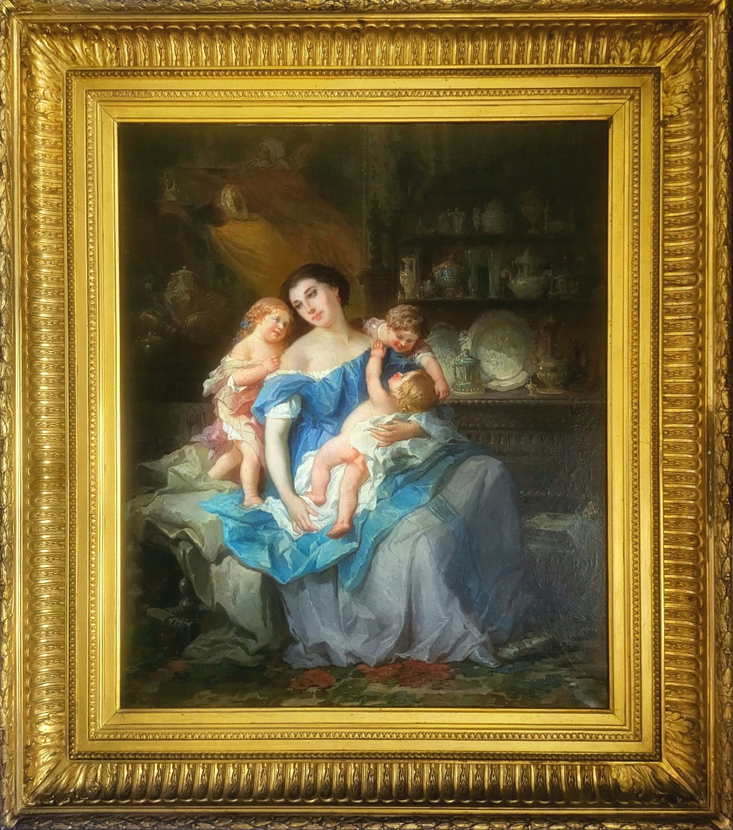 La fratrie par François-Louis Lanfant de Metz (1814-1892)-photo-2