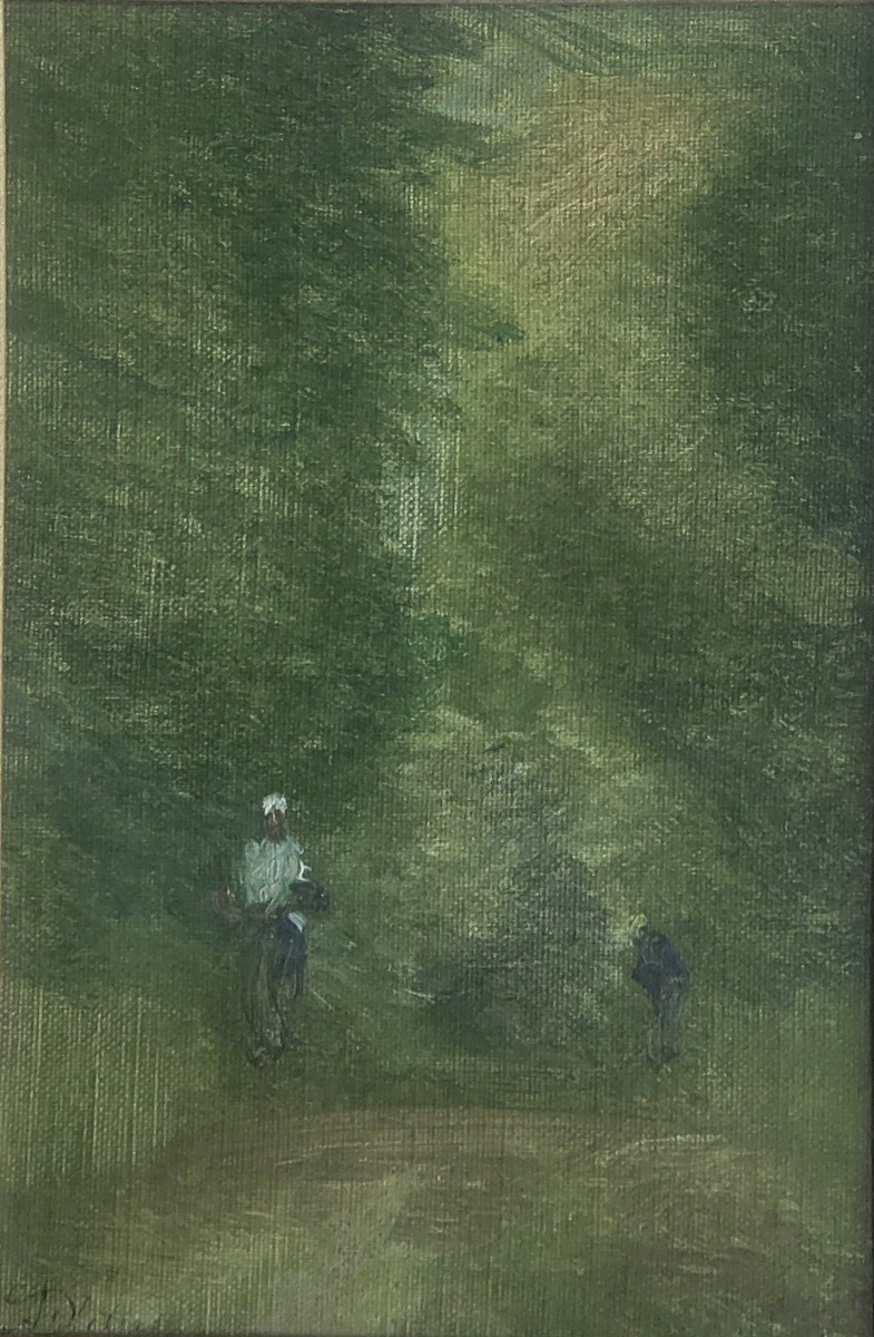 La Traversée Des Silences By Joseph Delattre (1858-1912)
