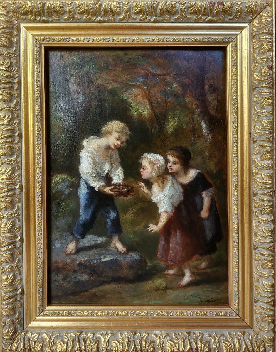 Le dénicheur par Narcisse Diaz de la Peña (1807-1876)-photo-2