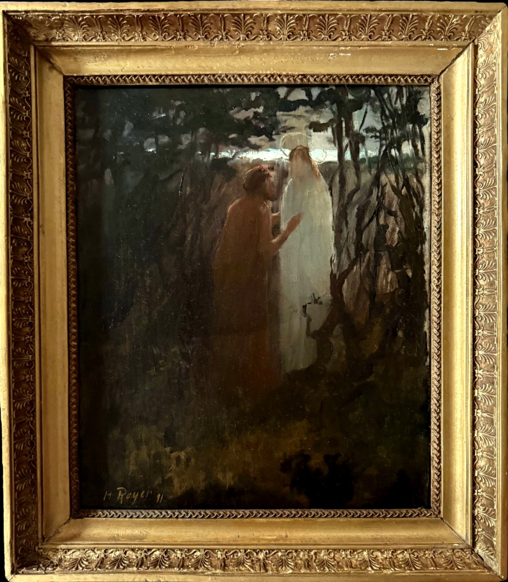 Le baiser de Judas par Henri Royer (1869-1938)-photo-2