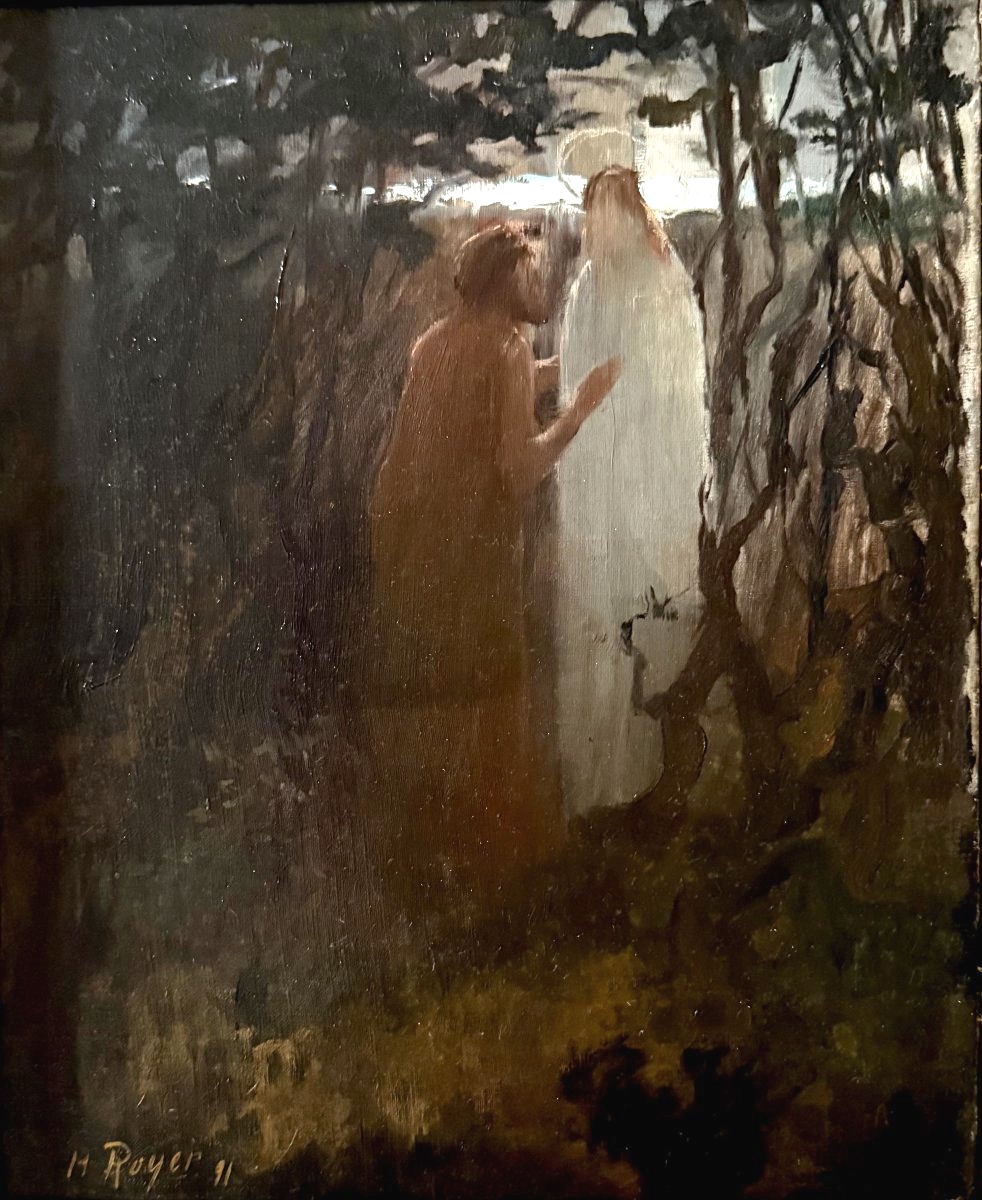 Le baiser de Judas par Henri Royer (1869-1938)