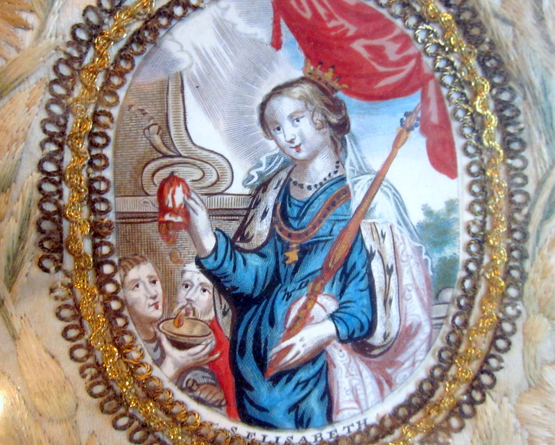 Embroidery Needle Miniature Velin Ste élisabeth 18th-photo-2