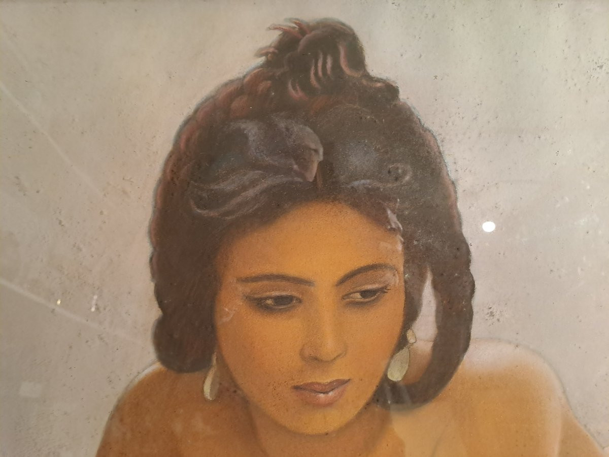 René  Martin portrait de femme marocaine  dévêtue -photo-4