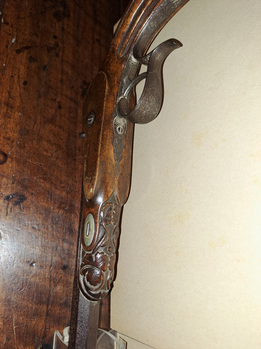 Pistolet  de tir a piston époque 19e siècle -photo-4