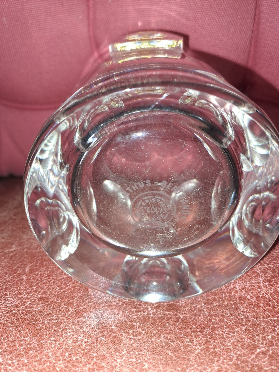 Saint Louis grand verre Legion d'honneur  Arthus Bertrand -photo-3