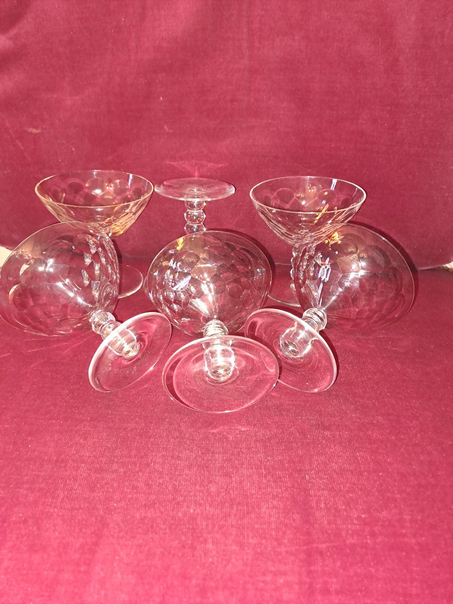 Baccarat 6 Champagne Coupes, Saint Helier-photo-2