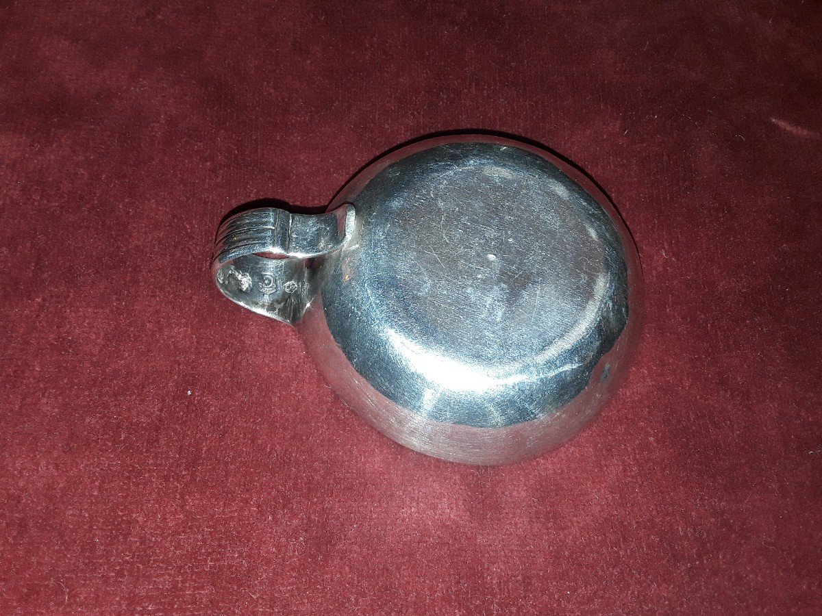 Tastevin En Argent Par Etienne Tremblay Orleans 1758-1760