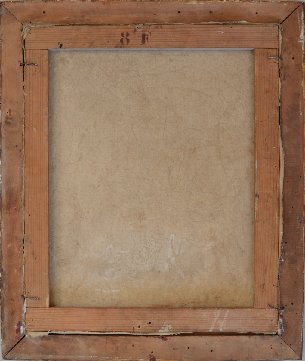 VERDILHAN André (1881-1963) "Panier de pommes et à la grappe raisin" Marseille Provence Fruits-photo-2