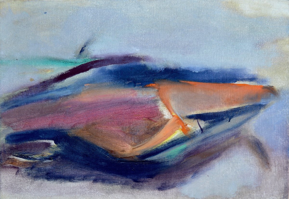 Berard Michel (1933-2020) "abstract Composition" Orléans Aubusson Paris France Bérard 