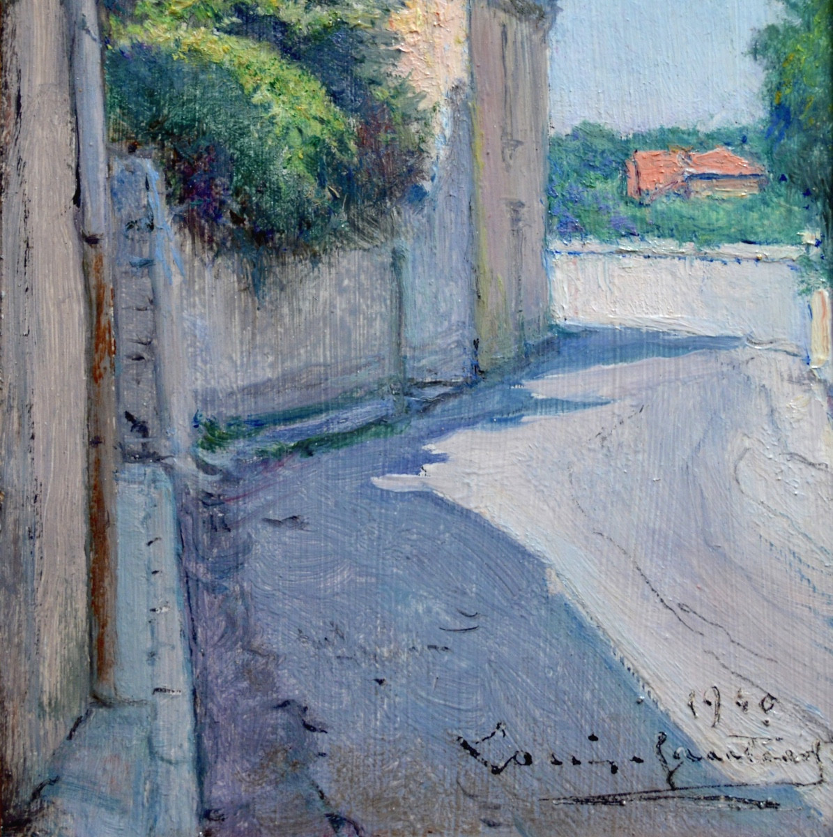 Gautier Louis (1855-1947) "the Pavillon Vendôme, Rue De La Molle In Aix-en-provence" Cézanne Paris-photo-3