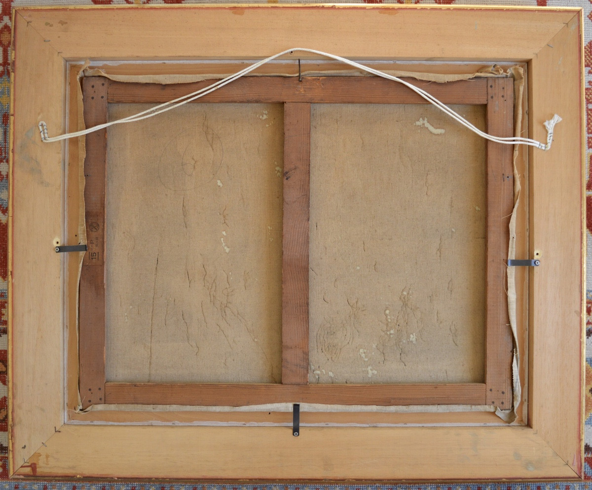 Peri Lucien (1880-1948) “fishermen In The Mouth Of The Liamone, Corsica” Ajaccio Cargese Paris-photo-3