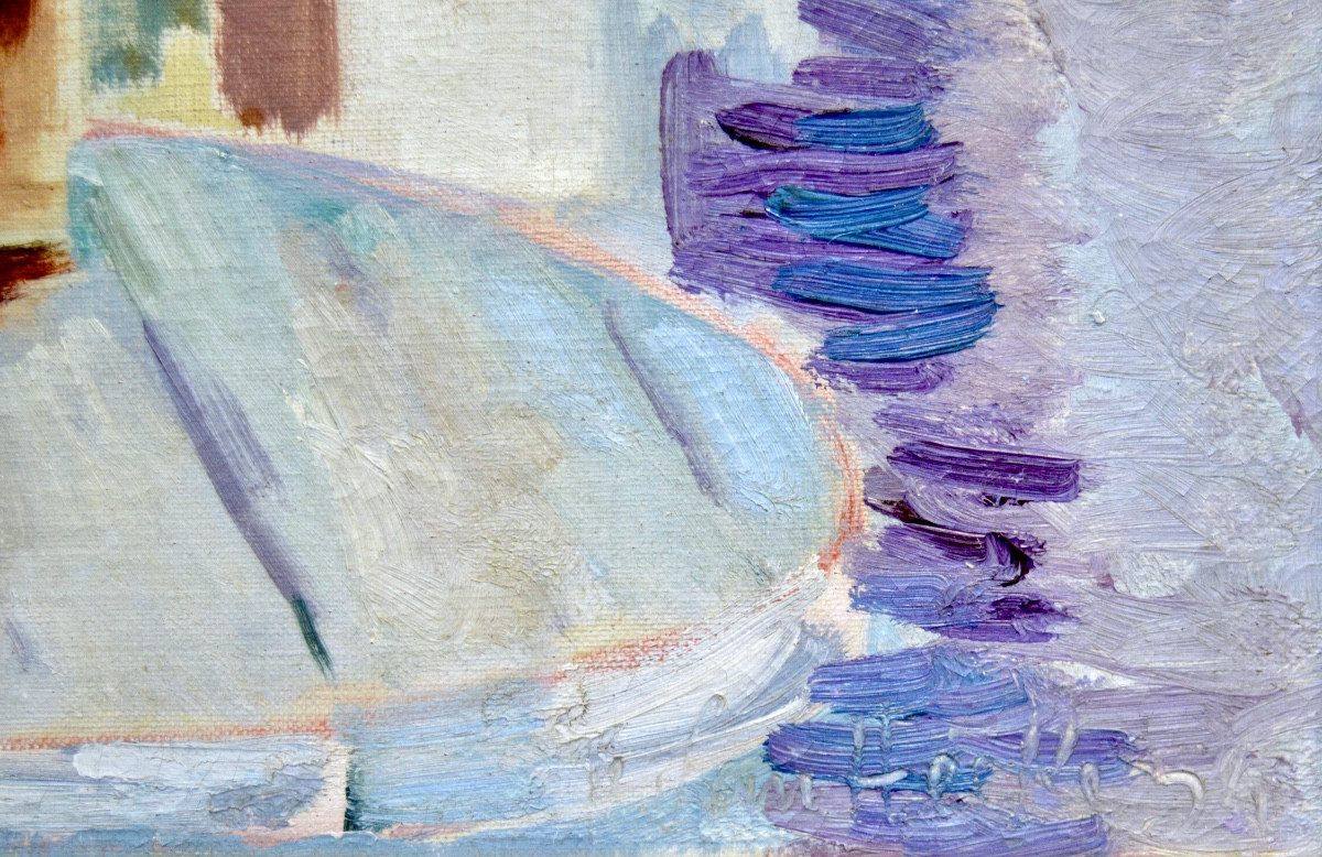 Arthur Van Hecke (1924-2003) "bouquet Of Flowers 1954" Roubaix Paris Honschoote Bruges -photo-4