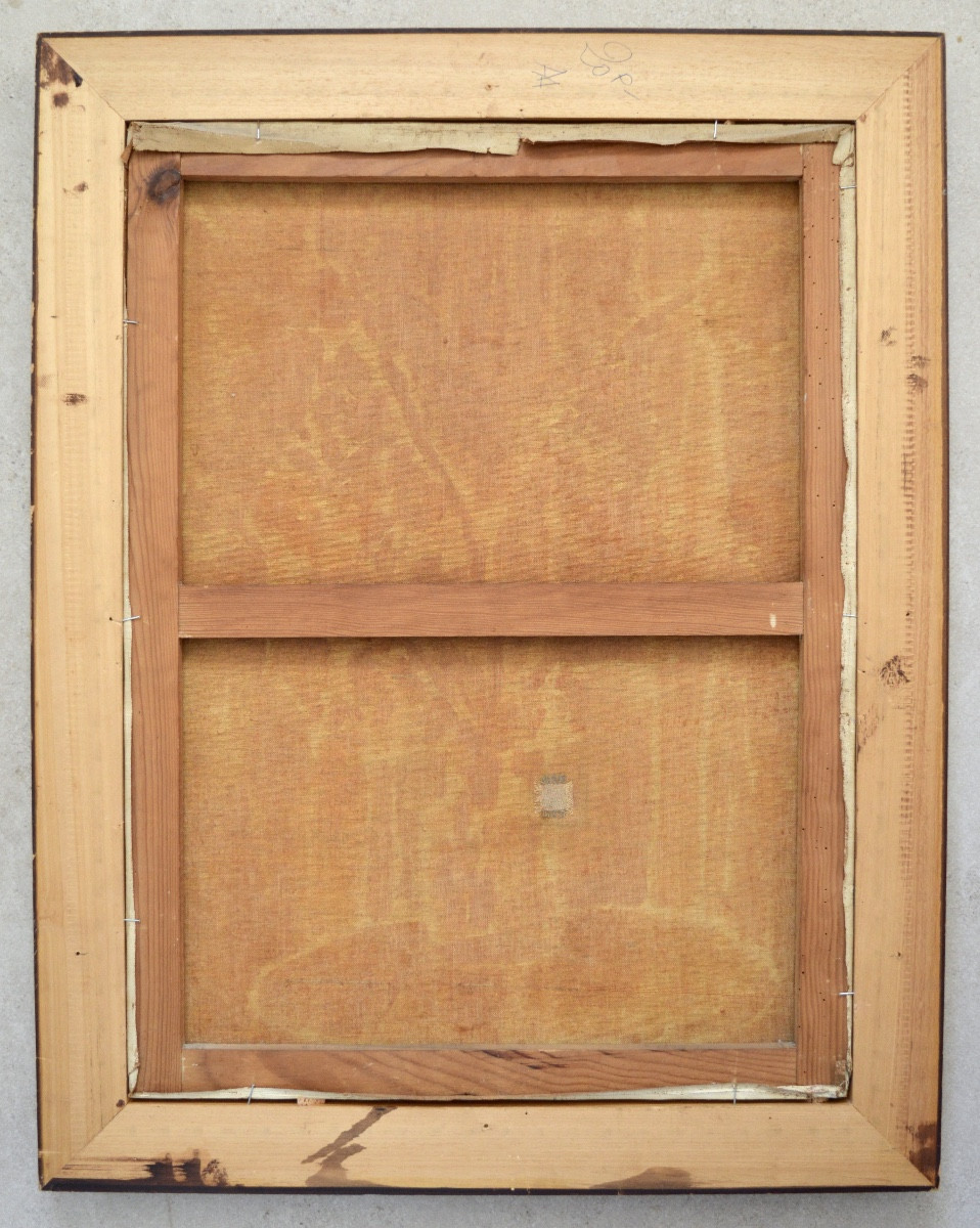 Arthur Van Hecke (1924-2003) "bouquet Of Flowers 1954" Roubaix Paris Honschoote Bruges -photo-2