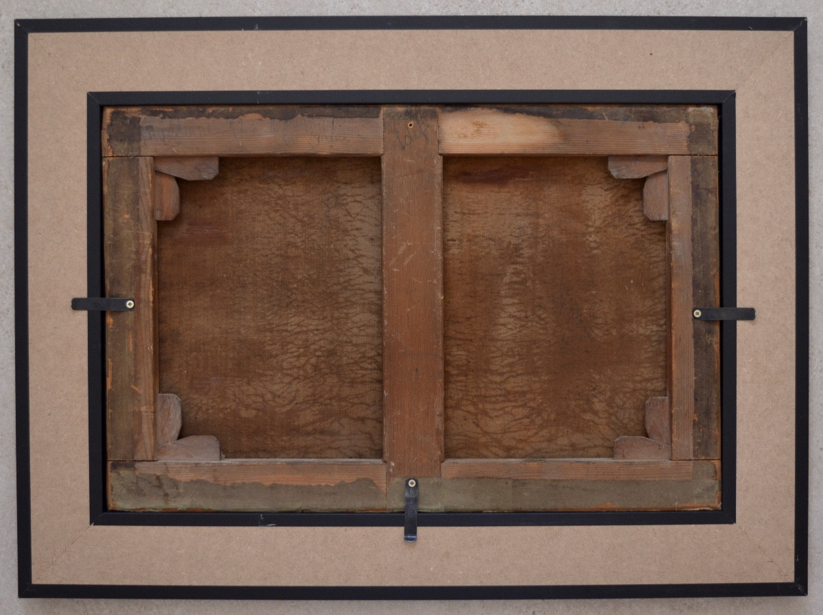 Maglione André (1838-1923) "the Jaï Beach In Marignane" Marseille Berre Vitrolles Martigues -photo-2