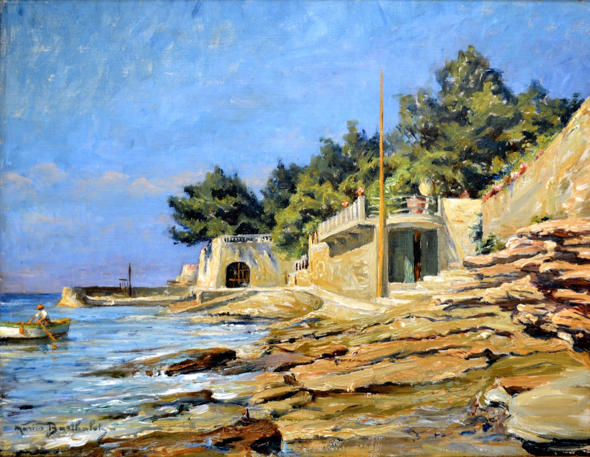 Marius Barthalot (1861-1955) "cap Saint-louis, Les Lecques To Saint-cyr-sur-mer (var)" Provence