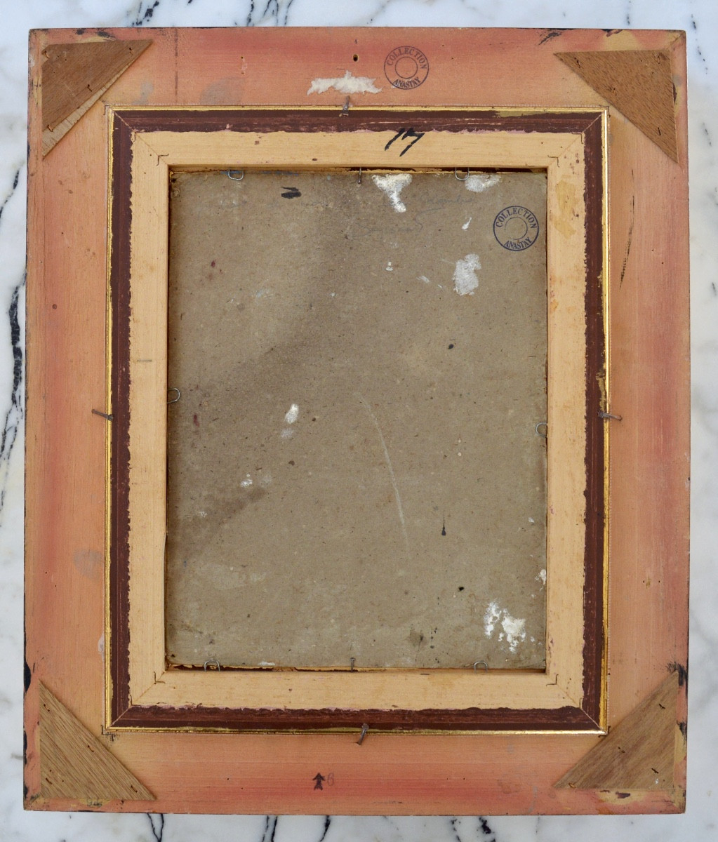 Seyssaud René (1867-1952) "portrait Of The Painter Léon Colombier" Avignon Provence Marseille Paris-photo-2