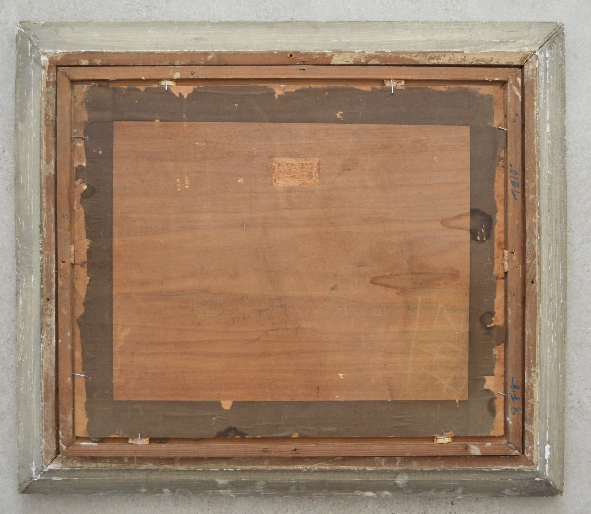 PASTOUR Louis (1876-1948) "Lavandières sous le Pont de Sospel" Provence Cannes Menton Paris -photo-2