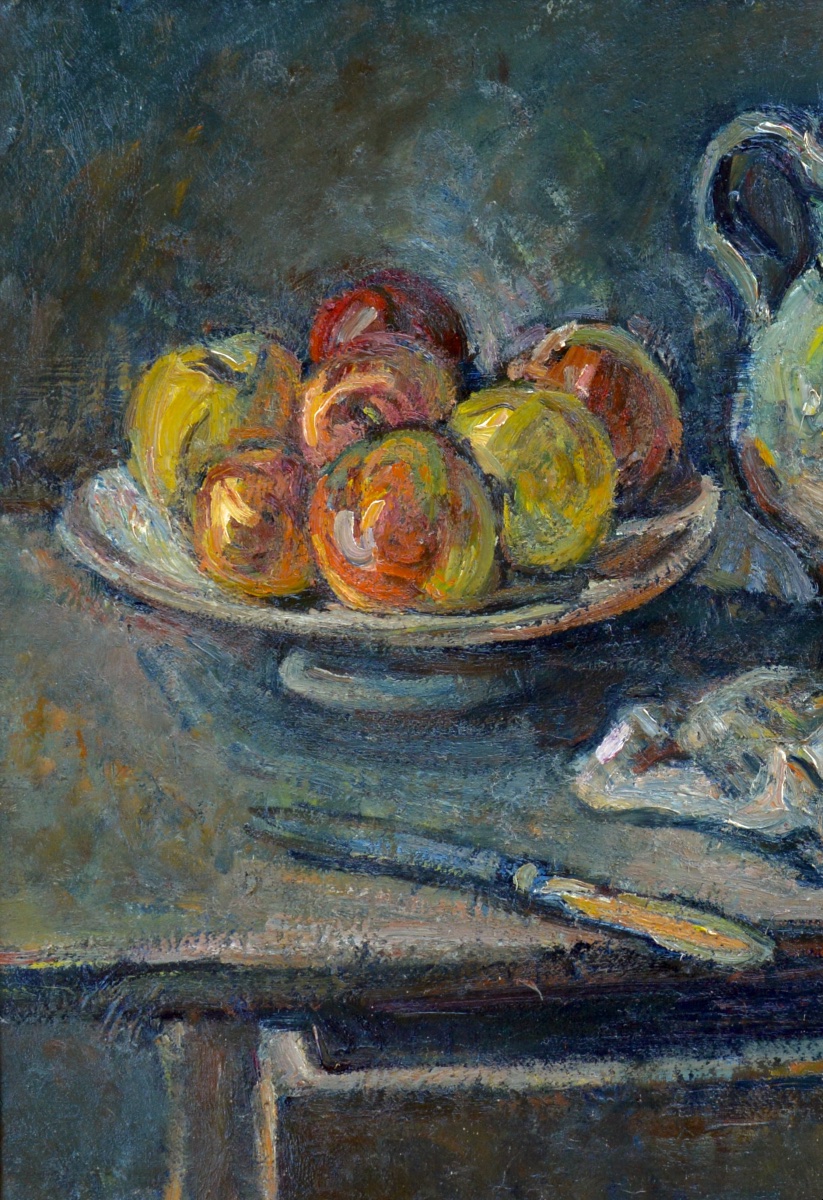 Arnaud Marcel (1877–1956) “still Life With Fruit” And “still Life With Flowers” Aix Provence -photo-3