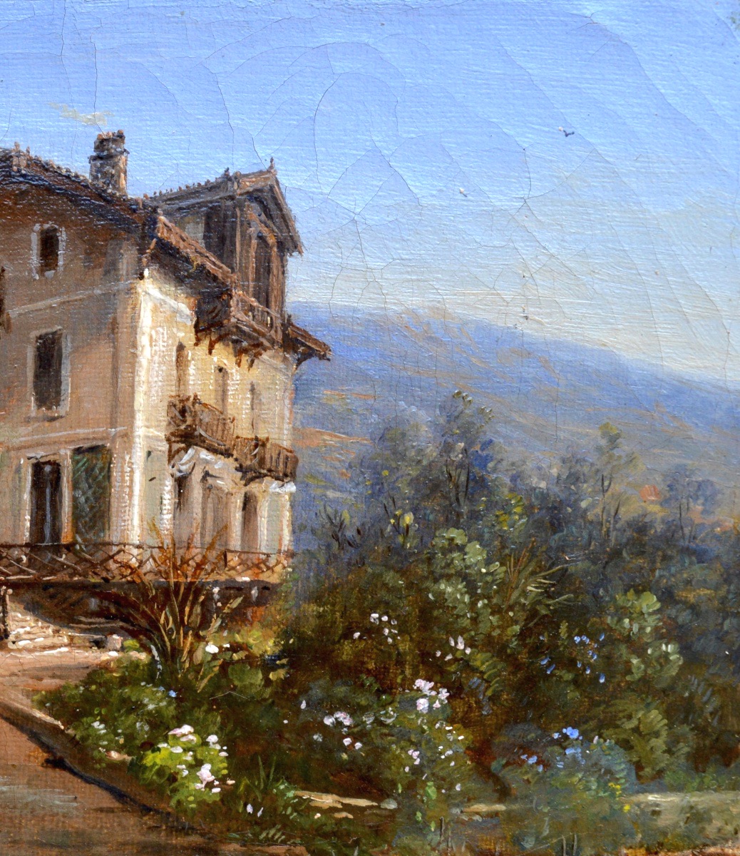 Defer, Jules (1803–1902) “queen Victoria At The Chalet Des Rosiers, Menton” Provence, England -photo-3