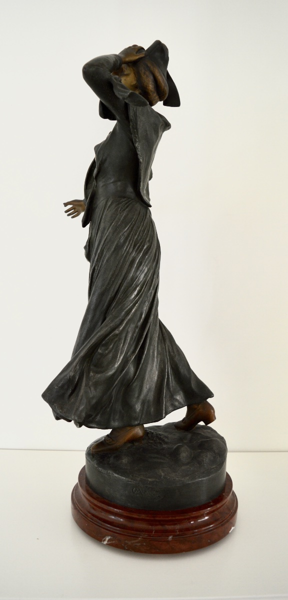 Mercie, Antonin (1845–1916) “mireille” Arlésienne, Provence, Arles, Avignon, Maillane, Mistral, Paris-photo-3