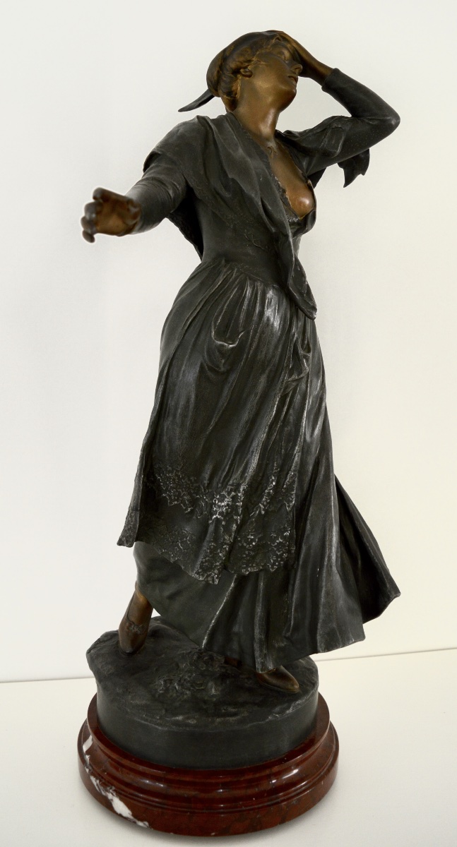 Mercie, Antonin (1845–1916) “mireille” Arlésienne, Provence, Arles, Avignon, Maillane, Mistral, Paris-photo-4