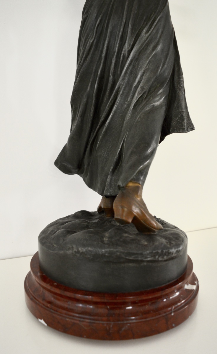 Mercie, Antonin (1845–1916) “mireille” Arlésienne, Provence, Arles, Avignon, Maillane, Mistral, Paris-photo-6