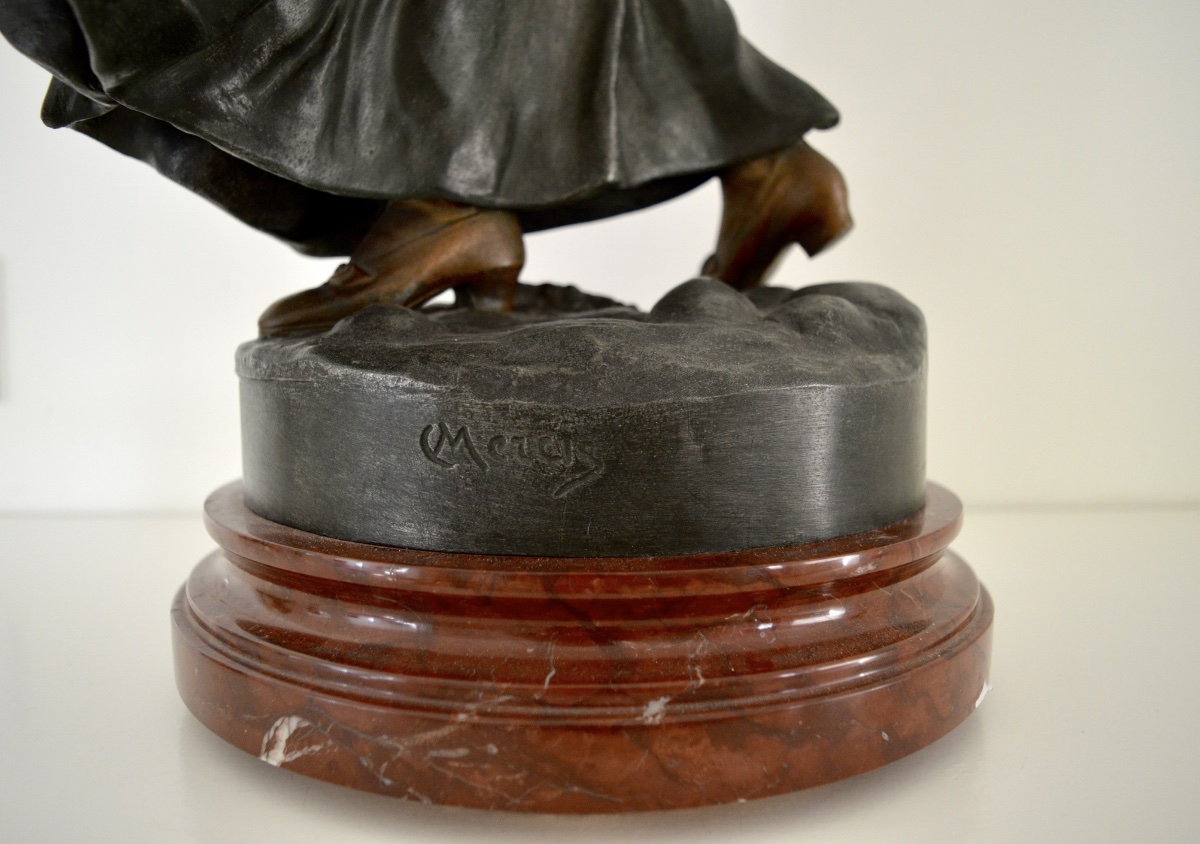 Mercie, Antonin (1845–1916) “mireille” Arlésienne, Provence, Arles, Avignon, Maillane, Mistral, Paris-photo-7