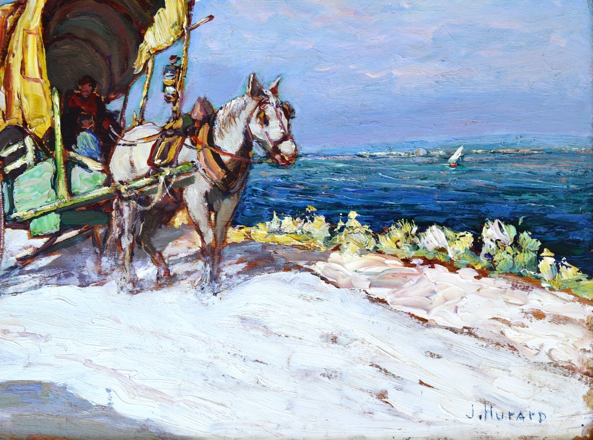 Hurard Joseph (1887–1956) “the Gypsies In Provence” Avignon Marseille Martigues Sanary Paris-photo-3