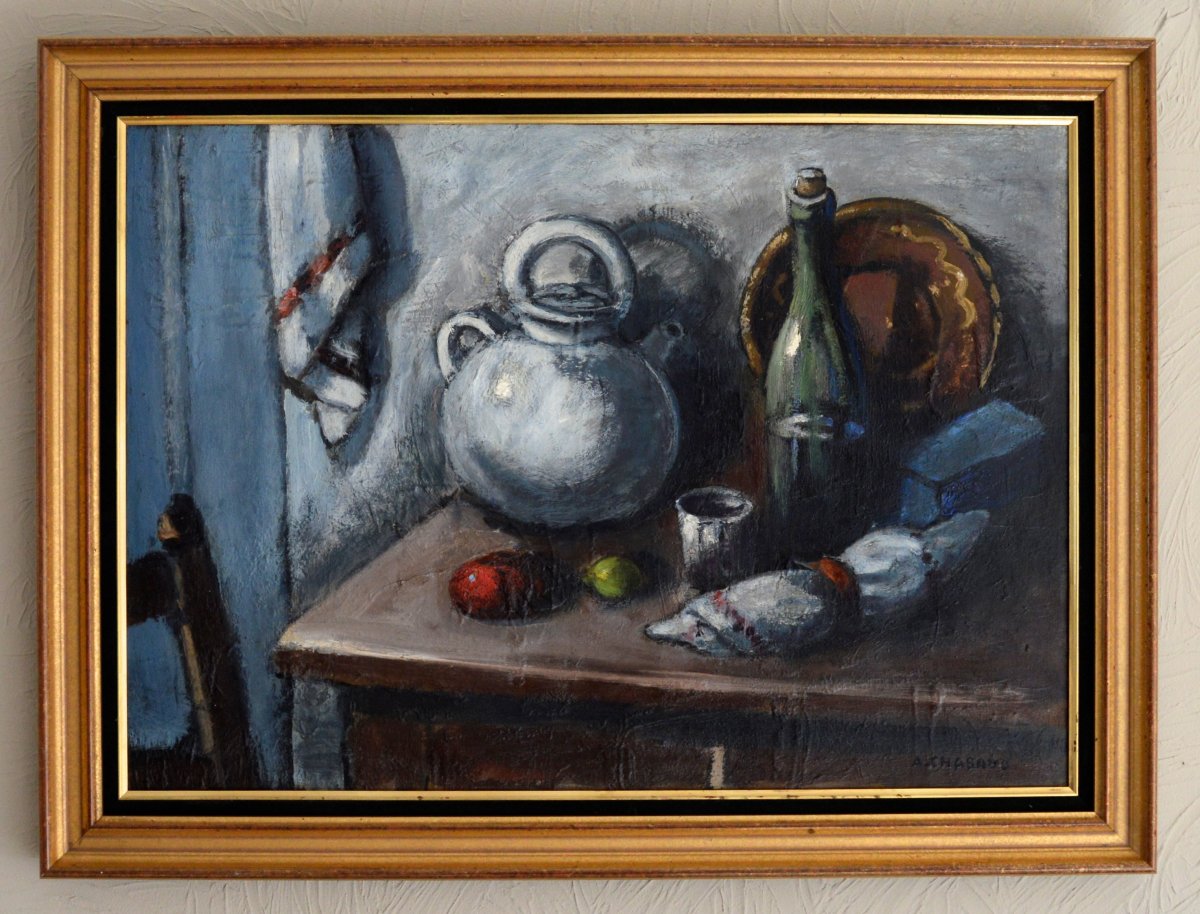 CHABAUD Auguste (1882-1955) "Coin de cuisine" Graveson Grivolas Marseille Avignon Nîmes Paris Seyssaud Fauvisme-photo-2