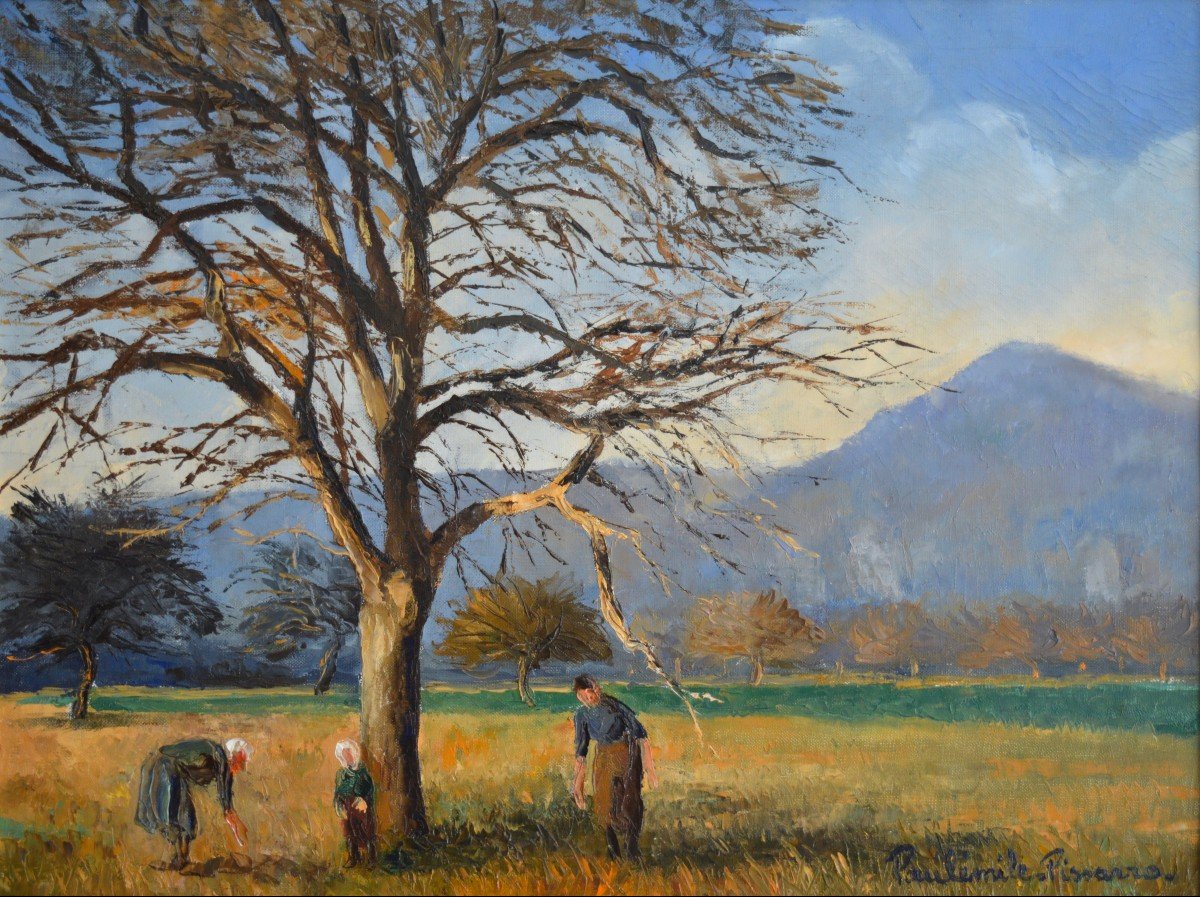 Pissarro Paul-emile (1884-1972) "animated Landscape Of The Suisse Normande" Clécy Normandie Paris Orne Calvados