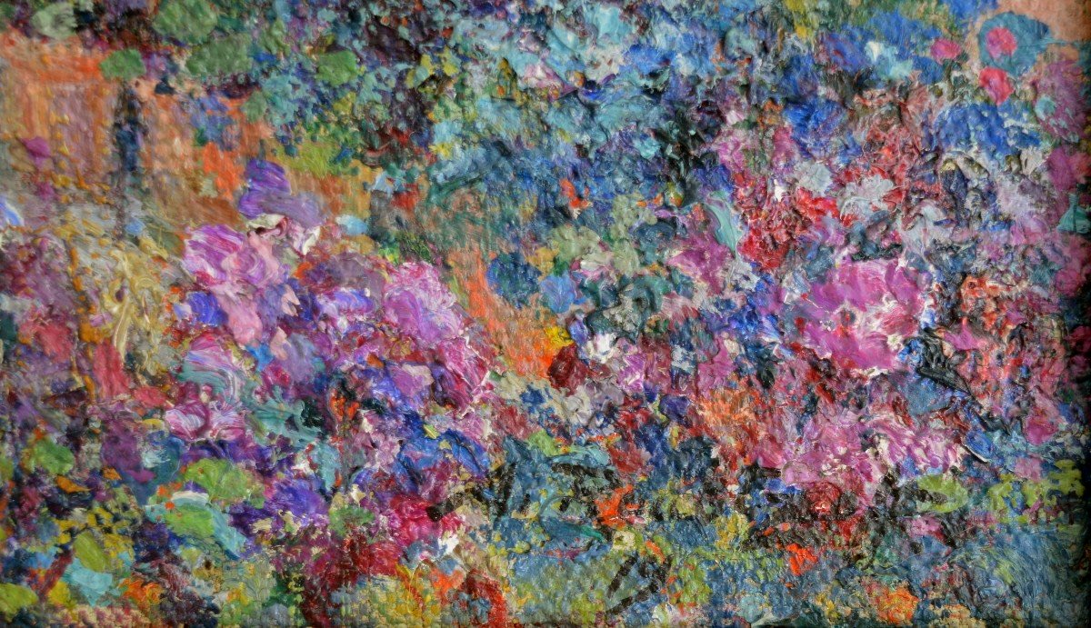  ROUBTZOFF Alexandre (1884-1949)"Jardin de Ben Negro à Bizerte, Tunisie" Tunis Russie RUBCOV Saint Petersbourg Orientaliste -photo-4