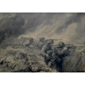 PIERRE Marcel (1897-1969) "132e Régiment d'infanterie à Mesnil Saint Georges" Ferté Macé Guerre