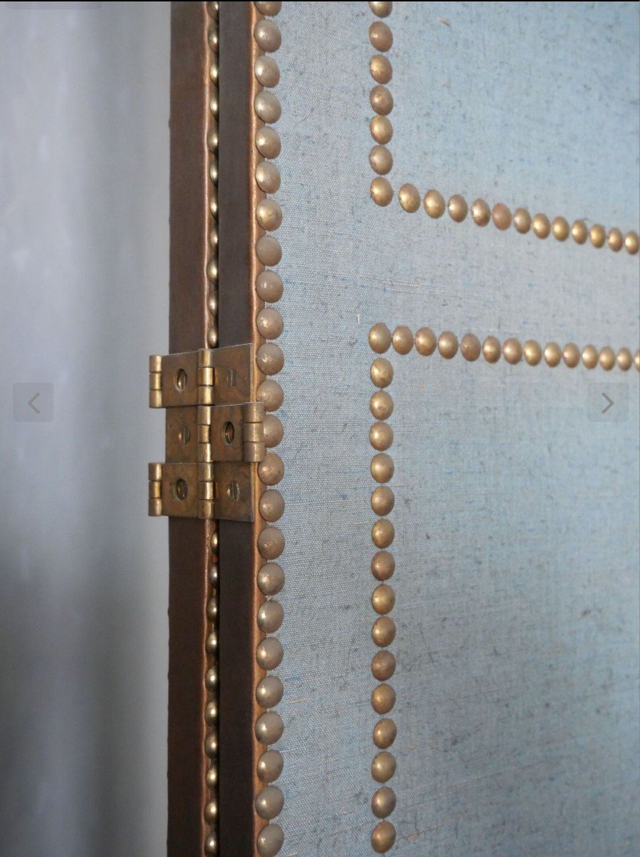 Malines Leather Screen 18th-photo-2