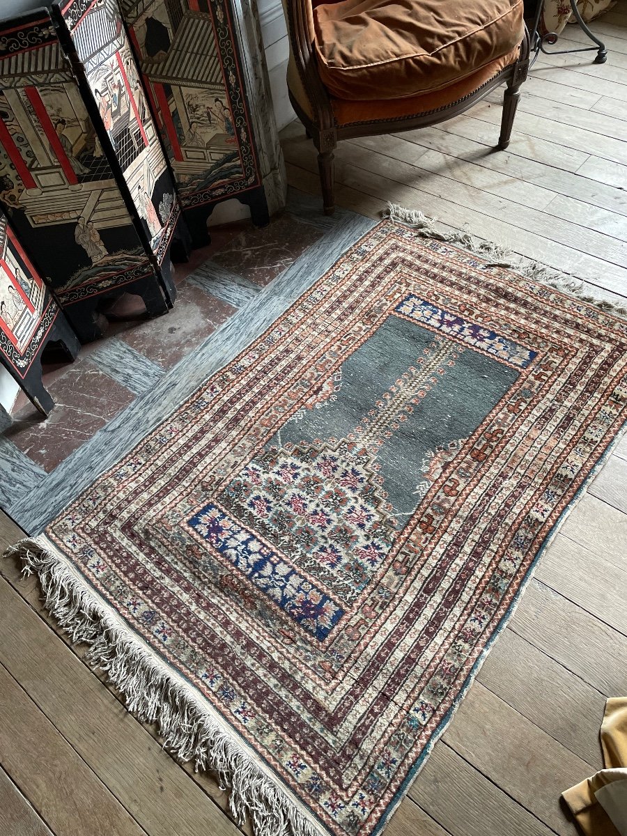 Green Tone Prayer Rug-photo-4