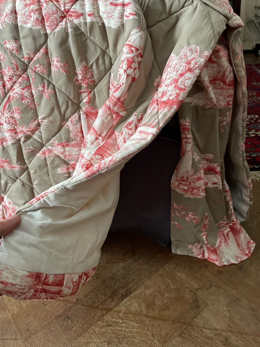 Large Bristol Bedspread, Manuel Canovas Fabric-photo-1