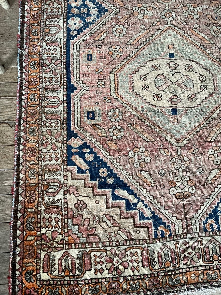 Beautiful Large Oriental Rug With Geometric Garden Pattern-photo-3