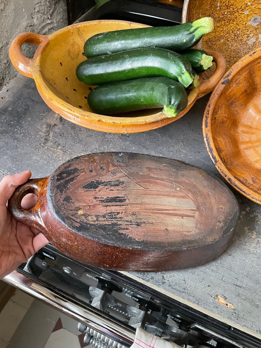 Glazed Terracotta Dish -photo-4