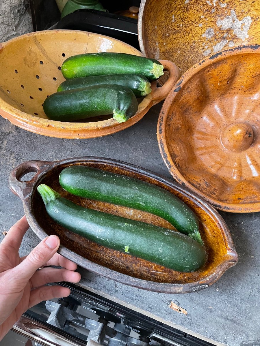 Glazed Terracotta Dish 