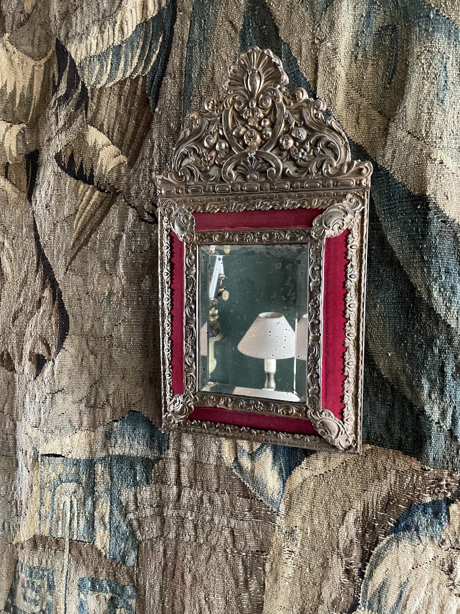 Mirroir à cousin avec velours-photo-2