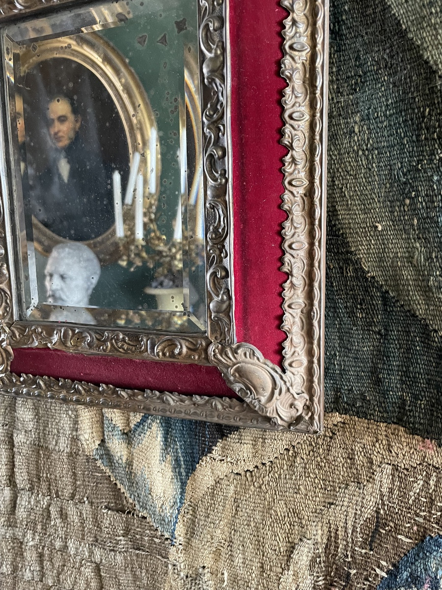 Mirroir à cousin avec velours-photo-3