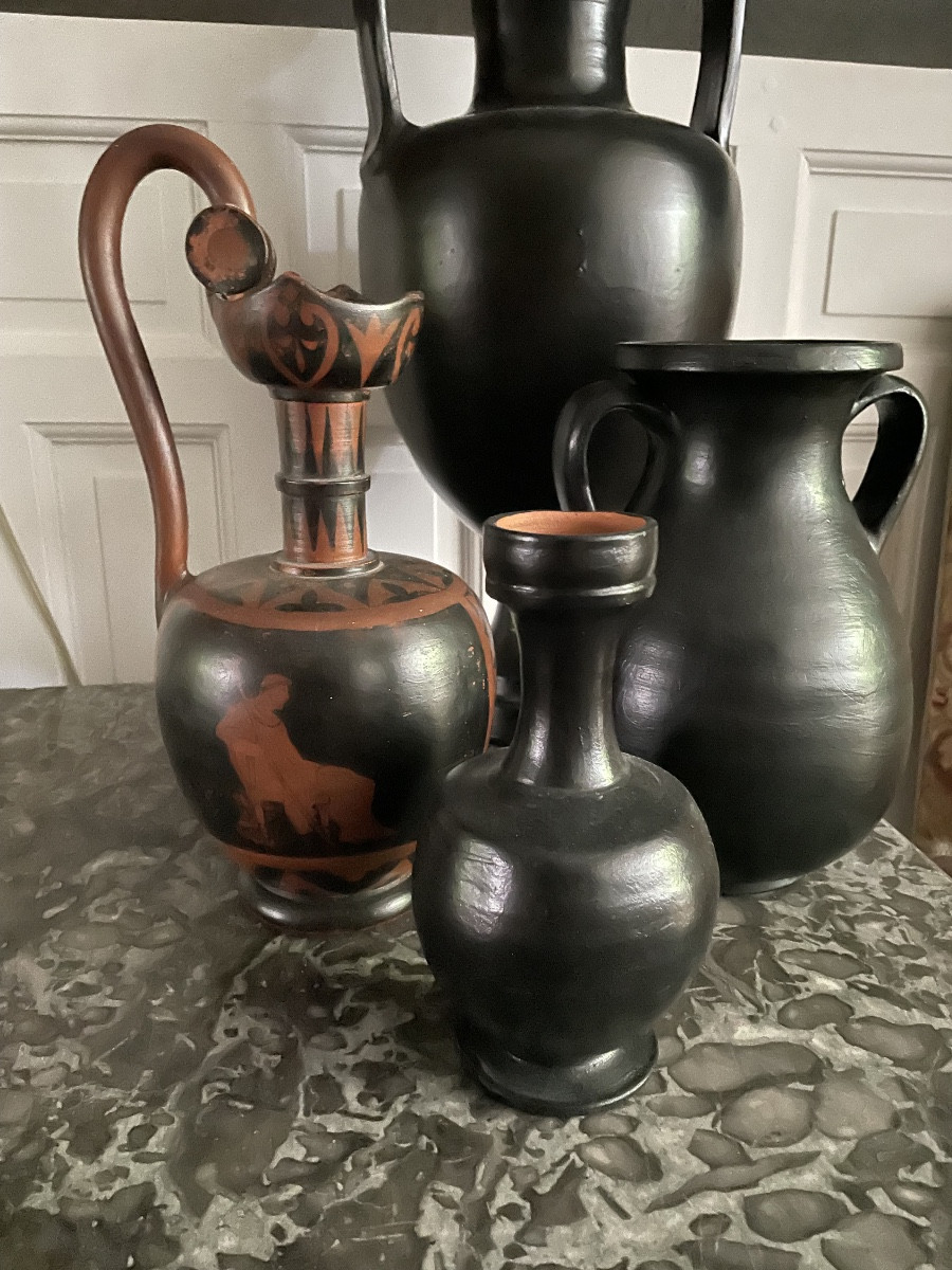 Small Black Greek Jug-photo-3