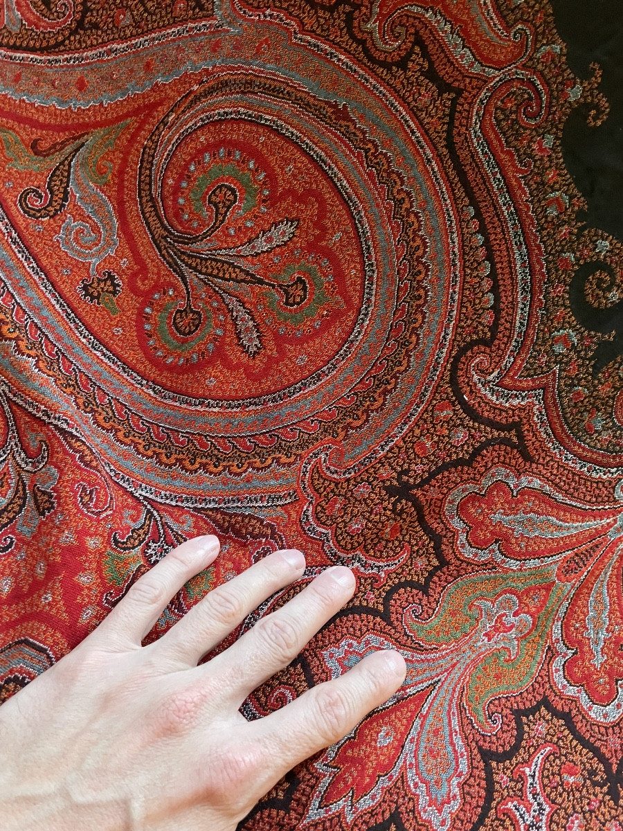 Grand echarpe pashmina-photo-4
