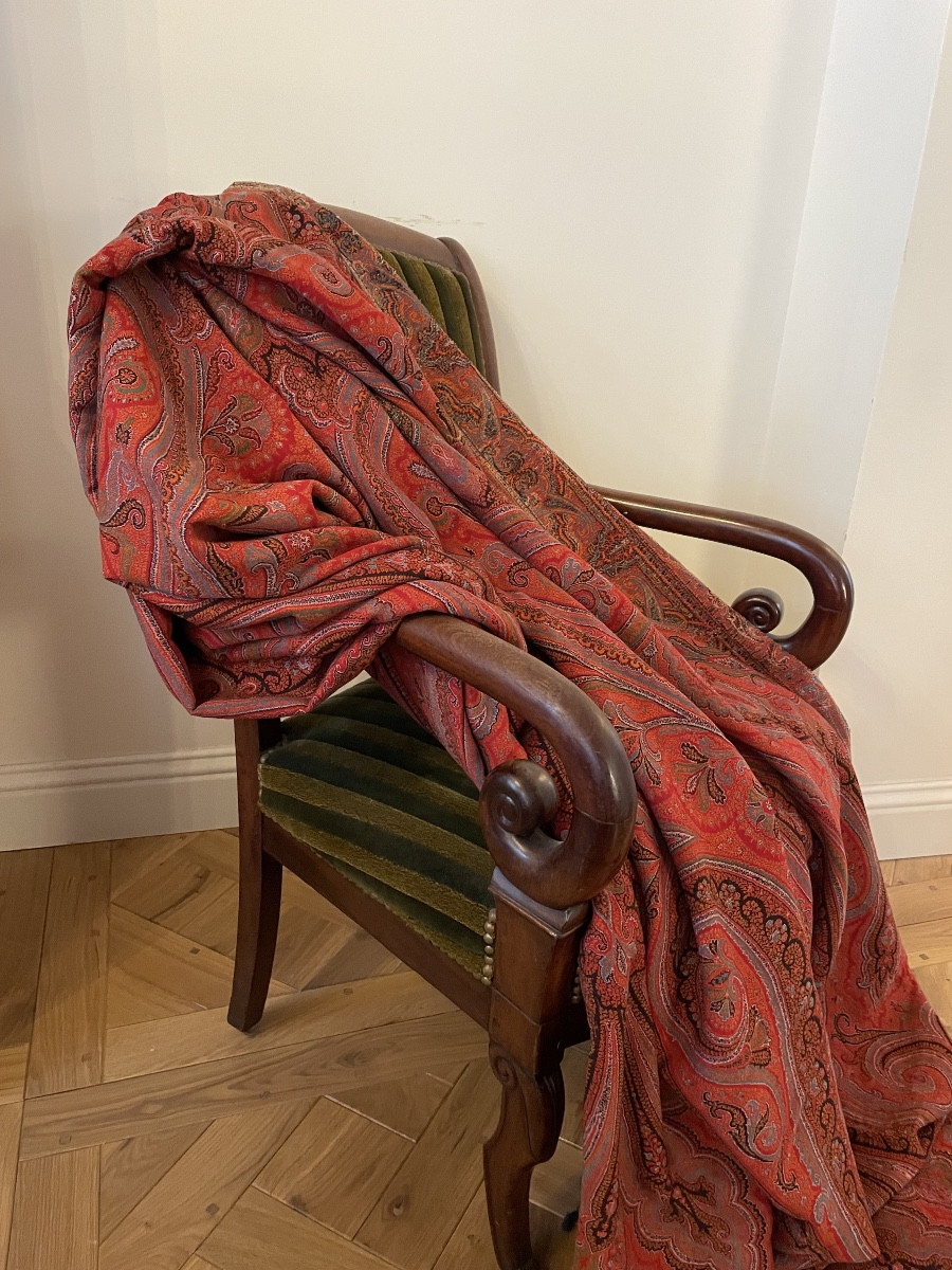 Grand echarpe pashmina