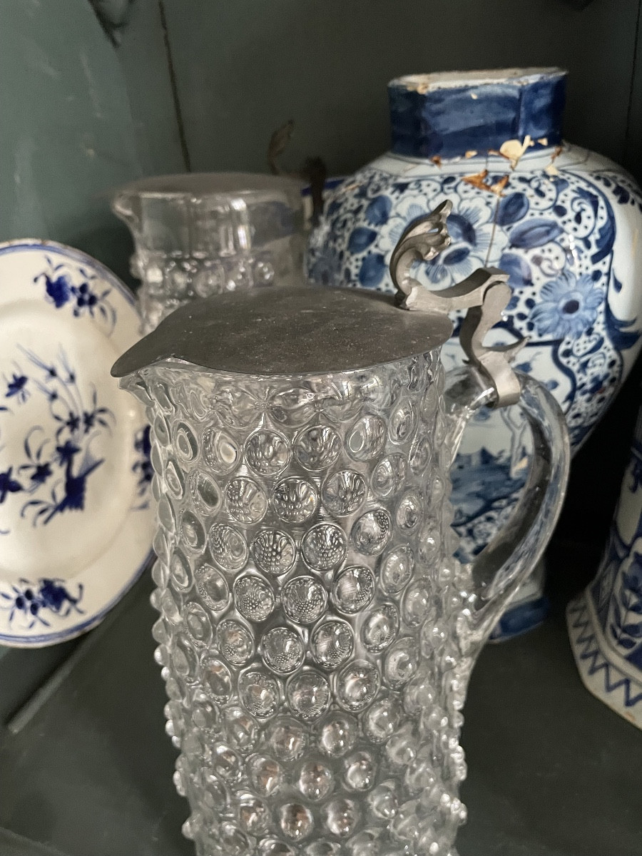 Carafe à clou de Liege du 19ieme-photo-3