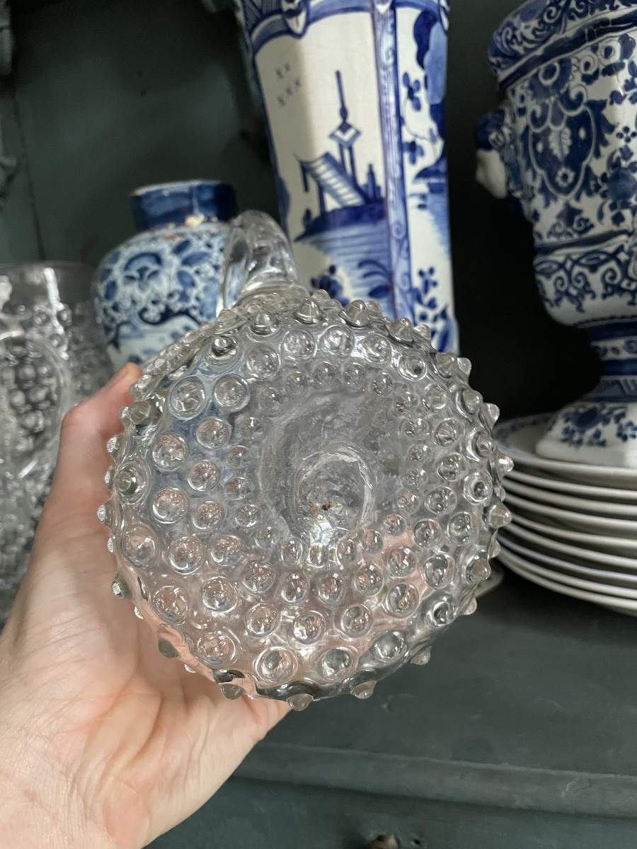 Carafe à clou de Liège du 19ieme-photo-2