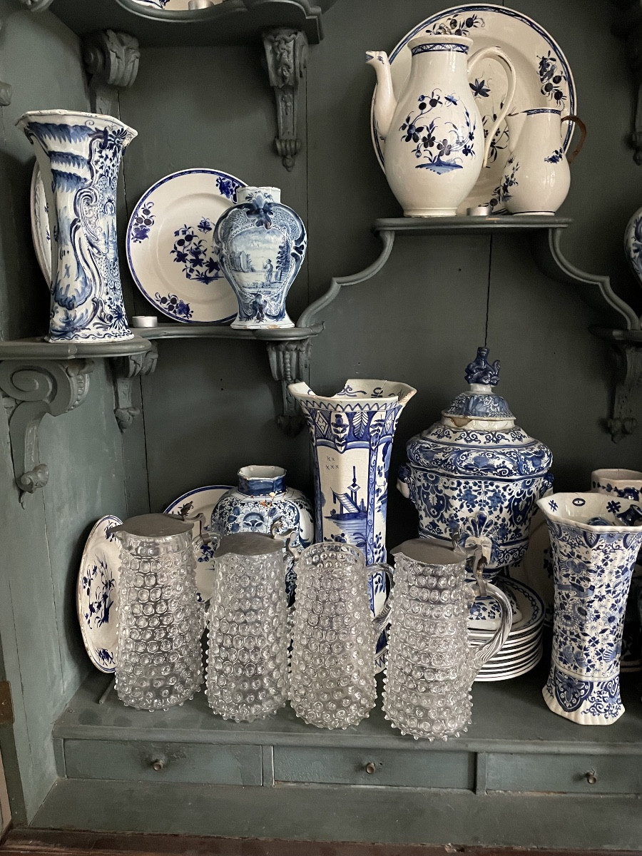 Carafe à clou de Liège du 19ieme Siecle -photo-3