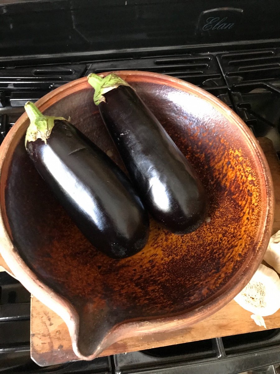 Large Varnished Ceramic Dish With Pattern